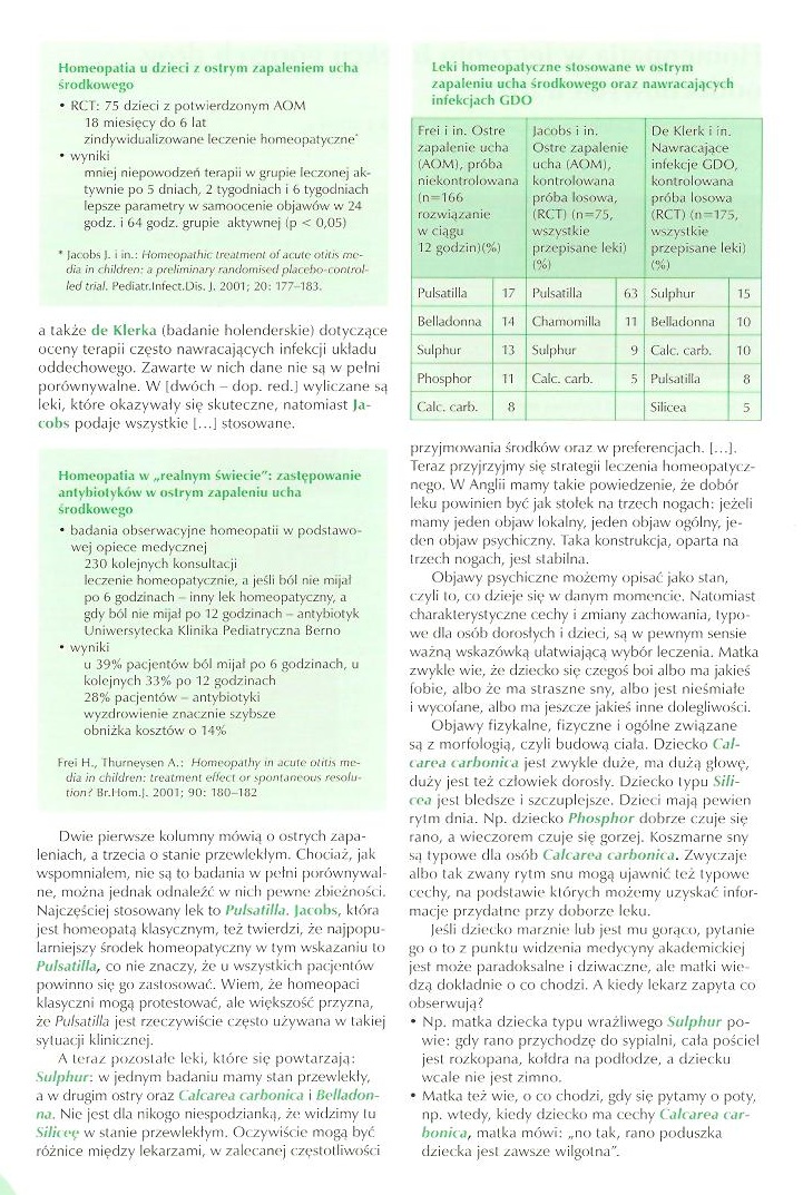 Homeopatia w leczeniu górnych dróg oddechowych u dzieci - Homeopatia Polska