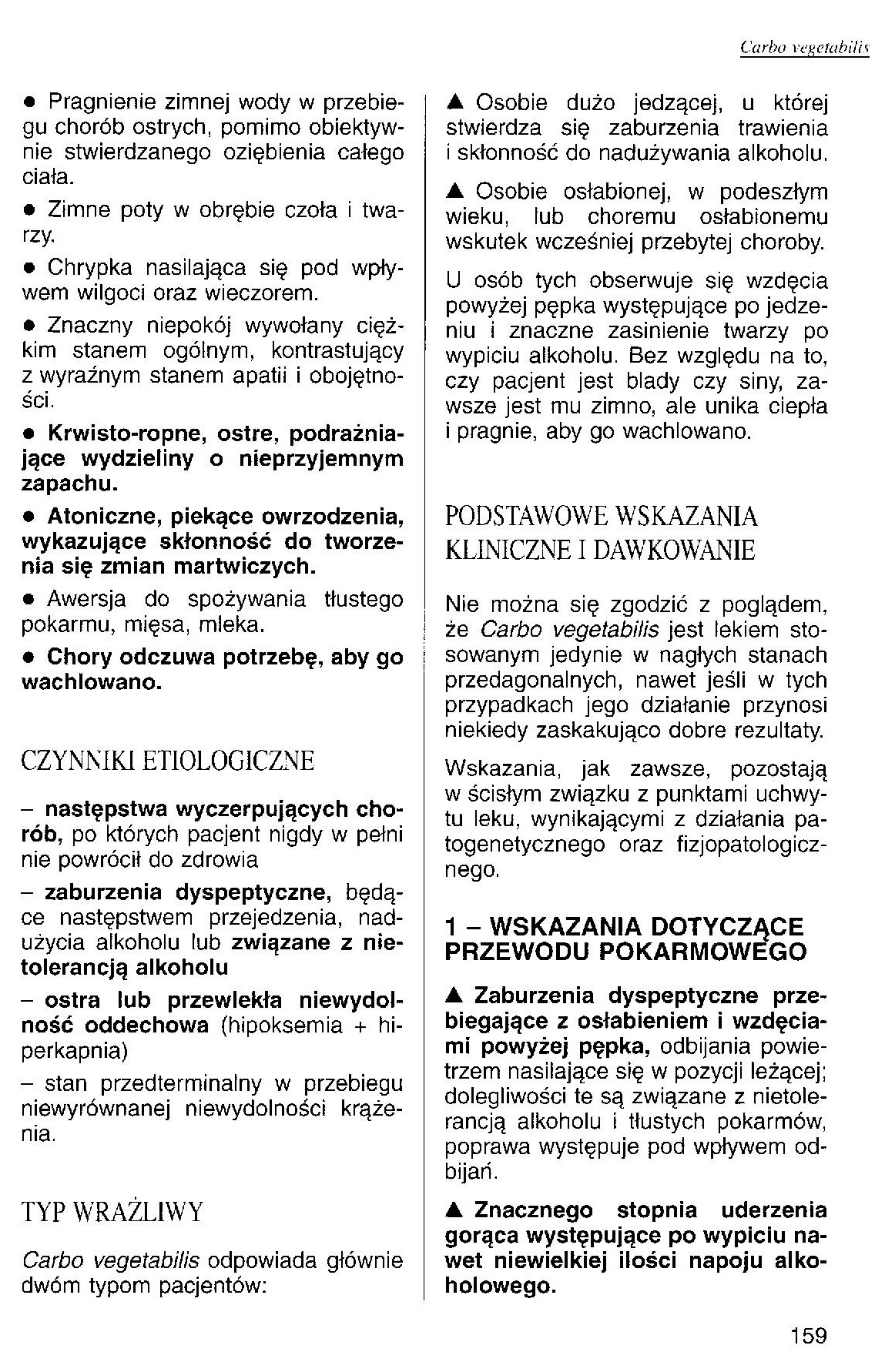 Materia Medica Carbo Vegetabilis Homeopatia Polska